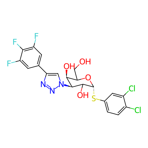 Chemical structure of BindingDB Monomer ID 461814