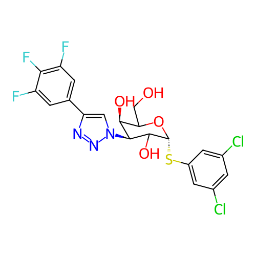 Chemical structure of BindingDB Monomer ID 461821