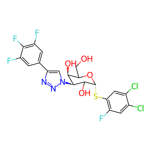 Chemical structure of BindingDB Monomer ID 461864