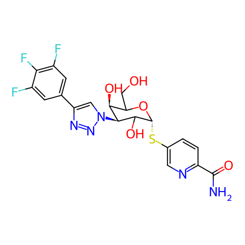 Chemical structure of BindingDB Monomer ID 461872