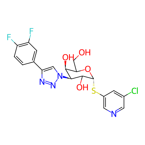 Chemical structure of BindingDB Monomer ID 461906