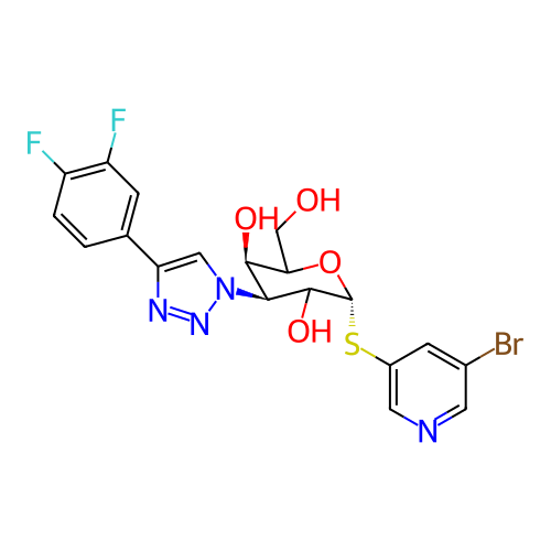 Chemical structure of BindingDB Monomer ID 461907
