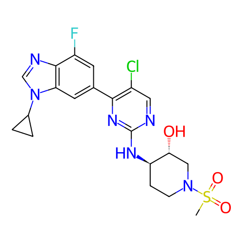 Chemical structure of BindingDB Monomer ID 462098