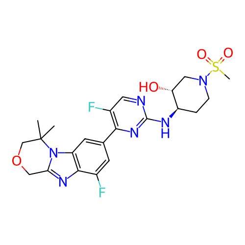 Chemical structure of BindingDB Monomer ID 462101