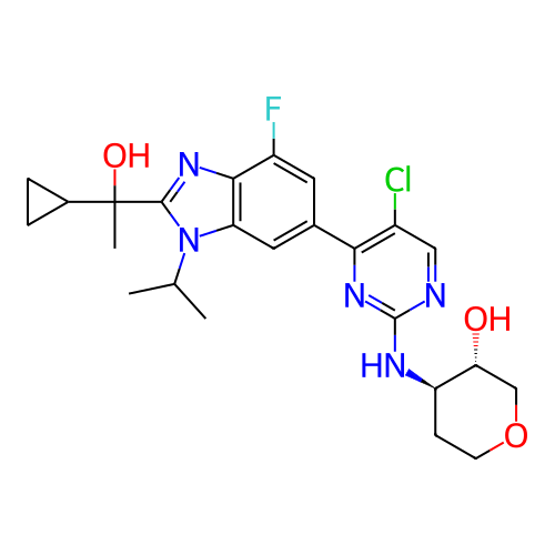 Chemical structure of BindingDB Monomer ID 462106