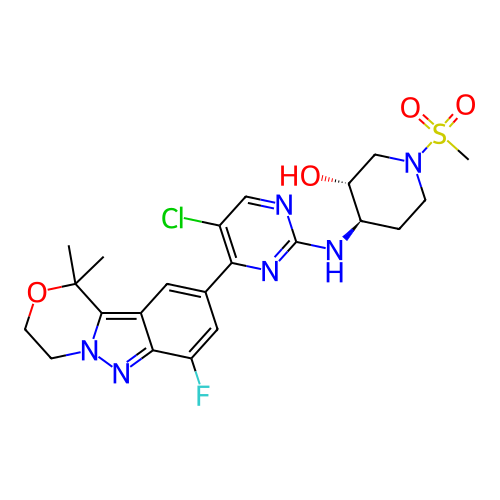 Chemical structure of BindingDB Monomer ID 462109