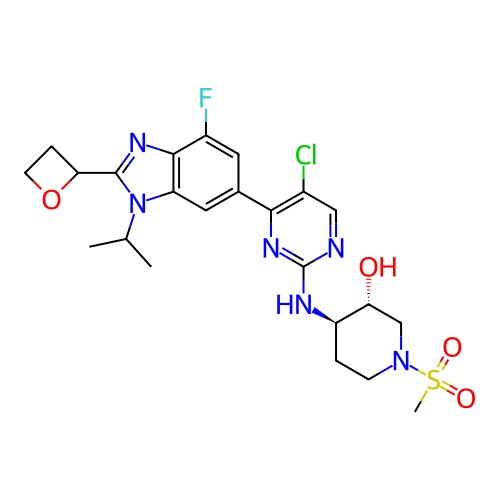 Chemical structure of BindingDB Monomer ID 462114