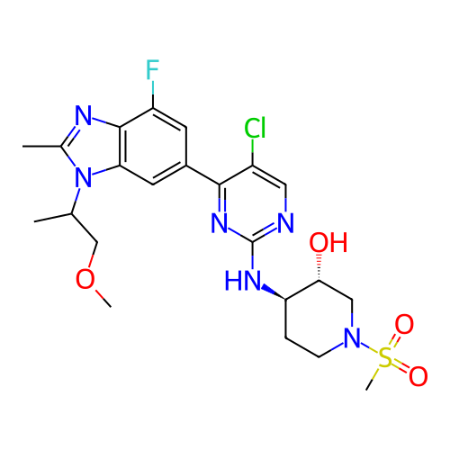 Chemical structure of BindingDB Monomer ID 462157
