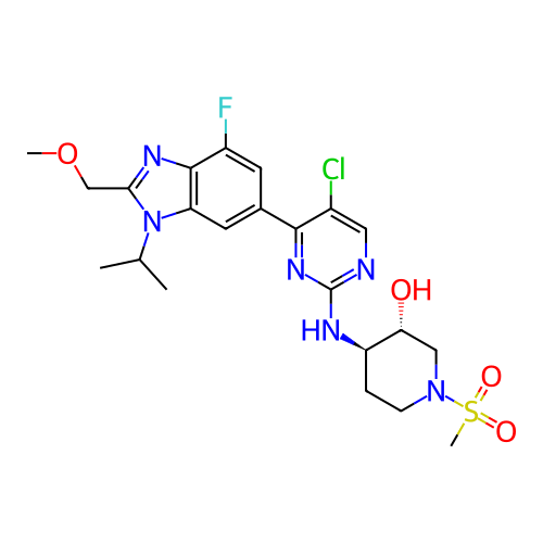 Chemical structure of BindingDB Monomer ID 462159