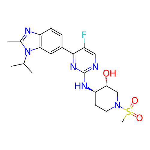 Chemical structure of BindingDB Monomer ID 462160