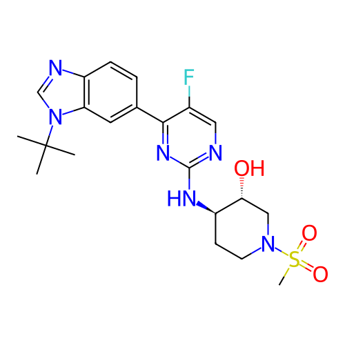 Chemical structure of BindingDB Monomer ID 462161