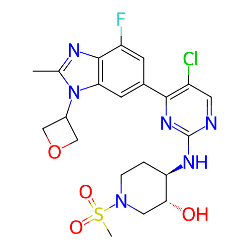 Chemical structure of BindingDB Monomer ID 462171