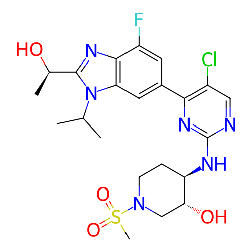 Chemical structure of BindingDB Monomer ID 462175
