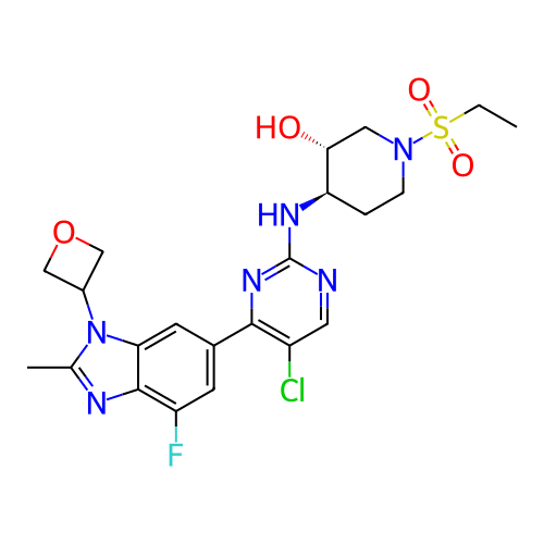 Chemical structure of BindingDB Monomer ID 462190