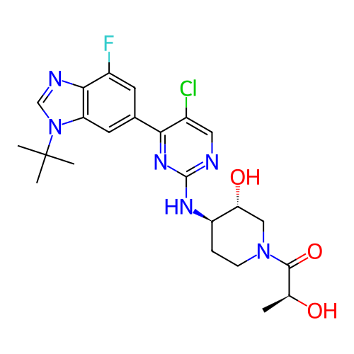 Chemical structure of BindingDB Monomer ID 462203