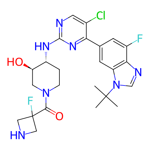 Chemical structure of BindingDB Monomer ID 462208