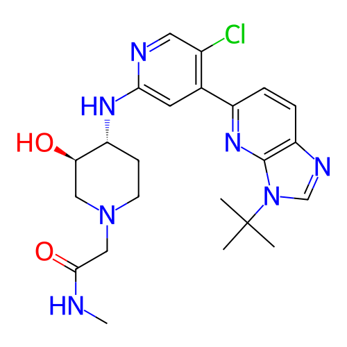 Chemical structure of BindingDB Monomer ID 462215