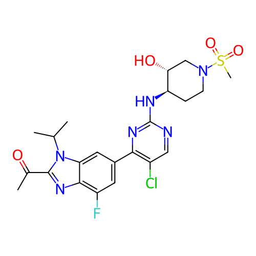 Chemical structure of BindingDB Monomer ID 462216