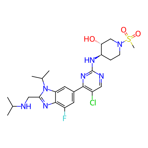 Chemical structure of BindingDB Monomer ID 462226