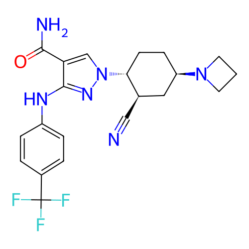 Chemical structure of BindingDB Monomer ID 462294