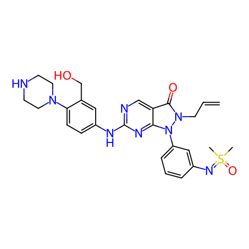 Chemical structure of BindingDB Monomer ID 462316