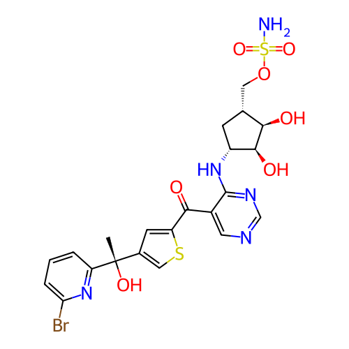 Chemical structure of BindingDB Monomer ID 462409