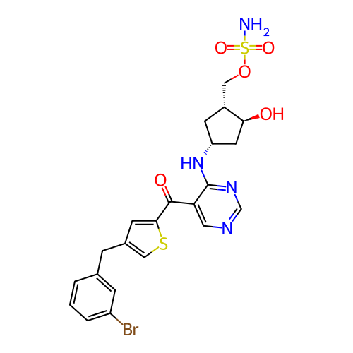 Chemical structure of BindingDB Monomer ID 462725