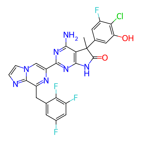 Chemical structure of BindingDB Monomer ID 463153