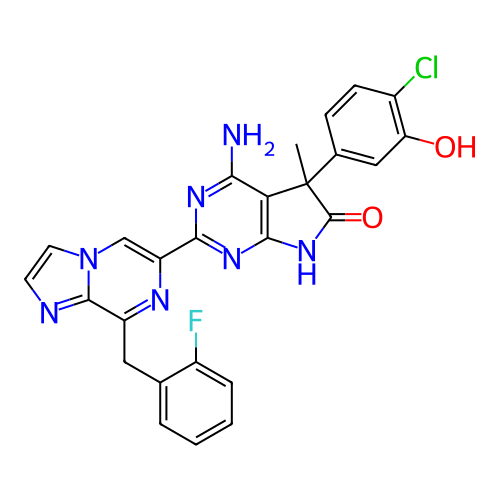 Chemical structure of BindingDB Monomer ID 463154