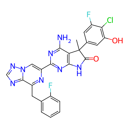 Chemical structure of BindingDB Monomer ID 463156