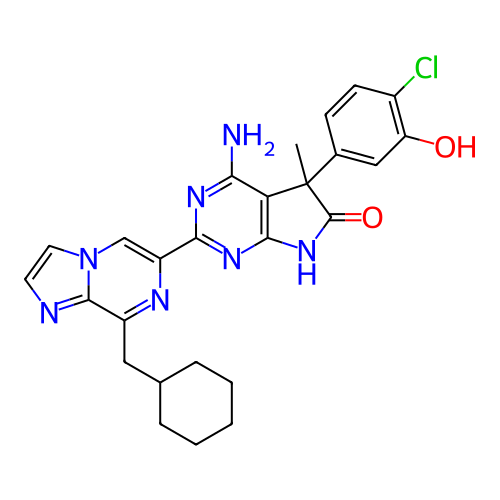 Chemical structure of BindingDB Monomer ID 463160