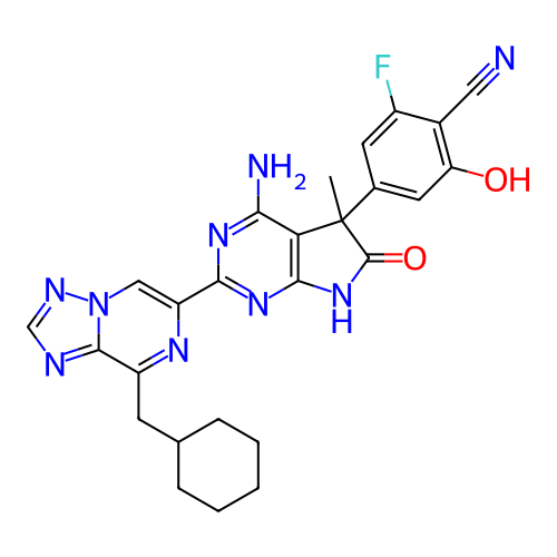 Chemical structure of BindingDB Monomer ID 463161