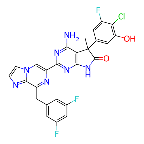 Chemical structure of BindingDB Monomer ID 463162