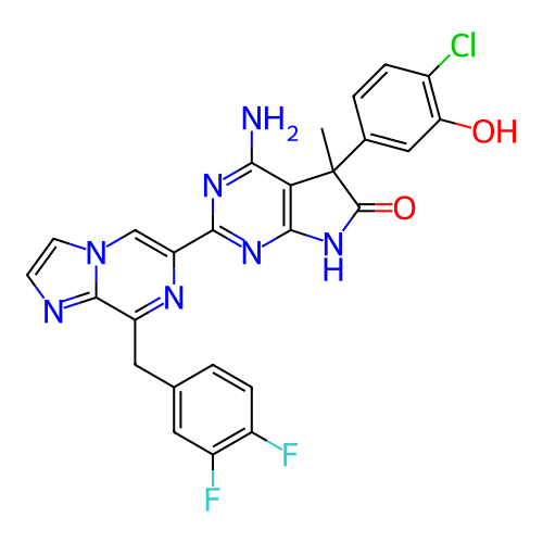 Chemical structure of BindingDB Monomer ID 463166