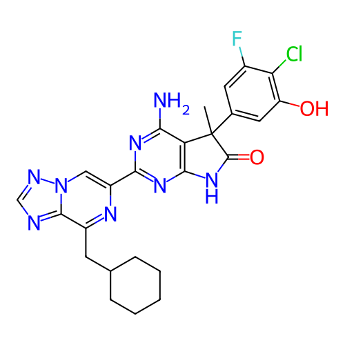 Chemical structure of BindingDB Monomer ID 463167