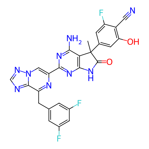 Chemical structure of BindingDB Monomer ID 463173