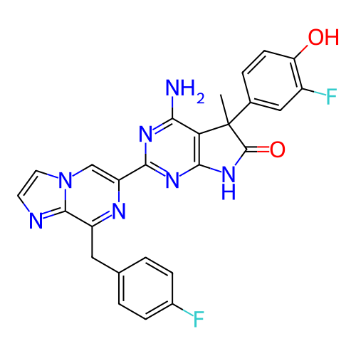 Chemical structure of BindingDB Monomer ID 463175