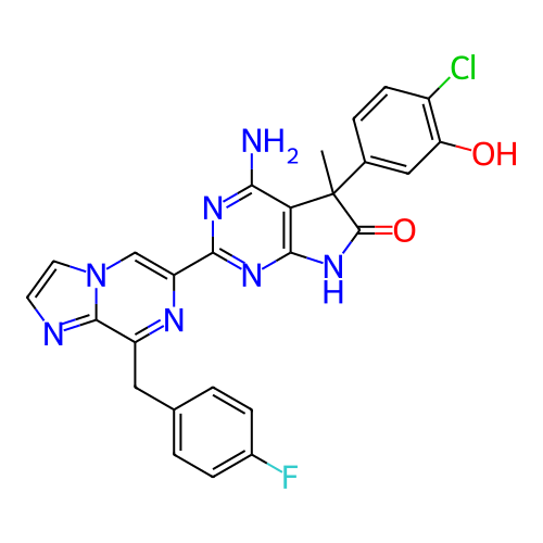 Chemical structure of BindingDB Monomer ID 463176
