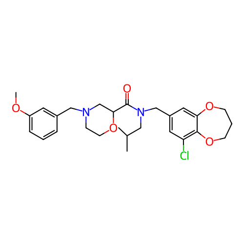 Chemical structure of BindingDB Monomer ID 463304