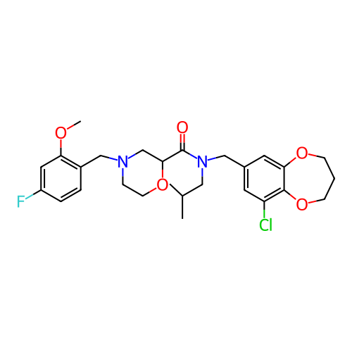 Chemical structure of BindingDB Monomer ID 463305