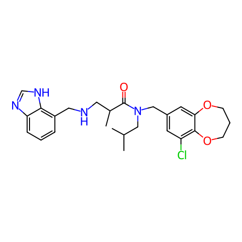 Chemical structure of BindingDB Monomer ID 463309