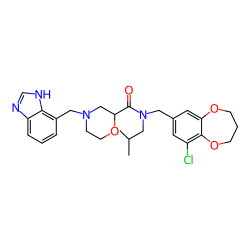 Chemical structure of BindingDB Monomer ID 463312