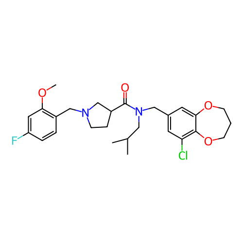 Chemical structure of BindingDB Monomer ID 463315
