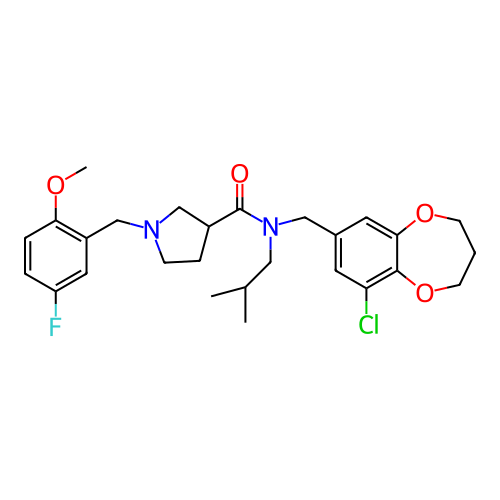 Chemical structure of BindingDB Monomer ID 463319
