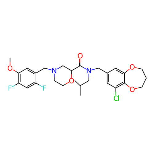 Chemical structure of BindingDB Monomer ID 463321