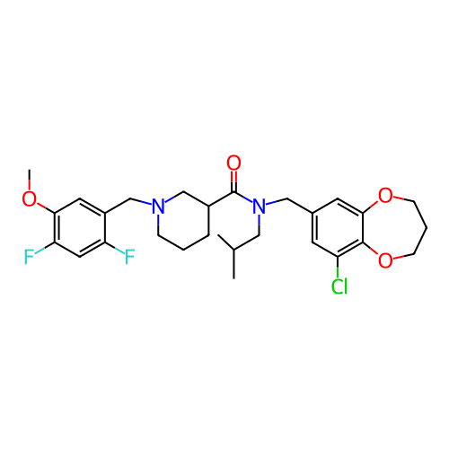 Chemical structure of BindingDB Monomer ID 463323