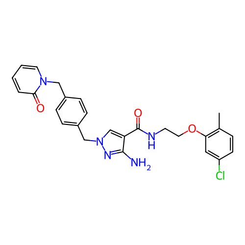 Chemical structure of BindingDB Monomer ID 463346