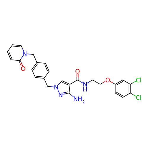 Chemical structure of BindingDB Monomer ID 463349