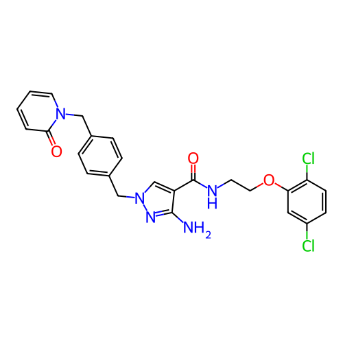 Chemical structure of BindingDB Monomer ID 463353