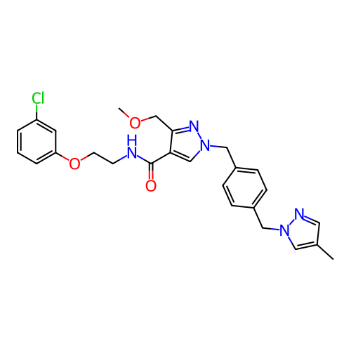 Chemical structure of BindingDB Monomer ID 463369